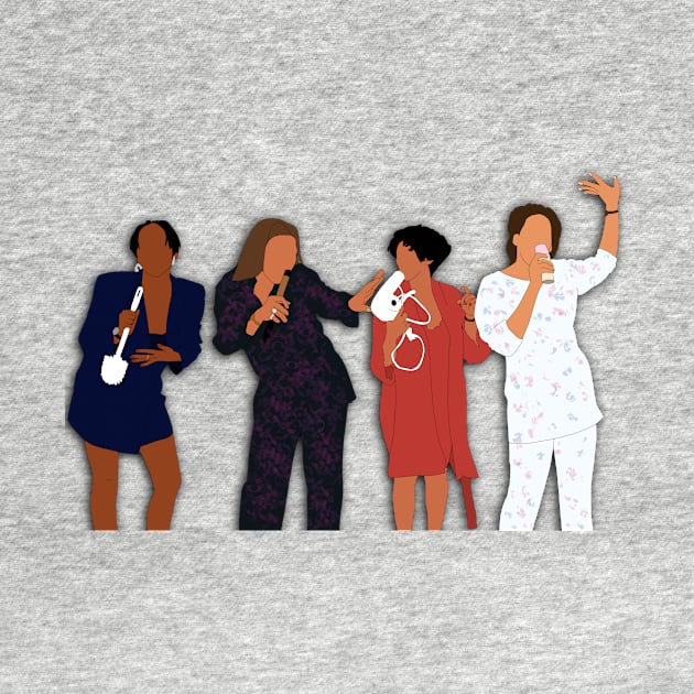 Living Single TV Show Fan Art by tayelectronica